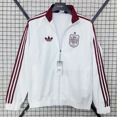 2026 Spain white windbreaker jacket S-XXL